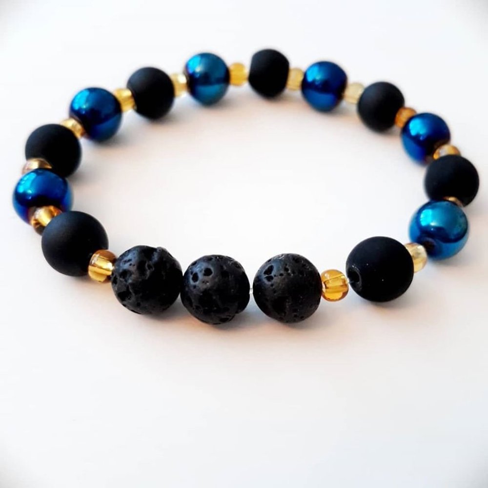 Lava bead diffuser bracelet
